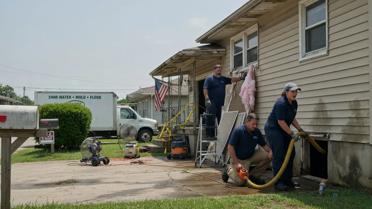 Water Damage Repair in Longdale, OK near me